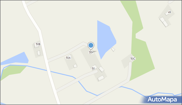 Wipsowo, Wipsowo, 50n, mapa Wipsowo