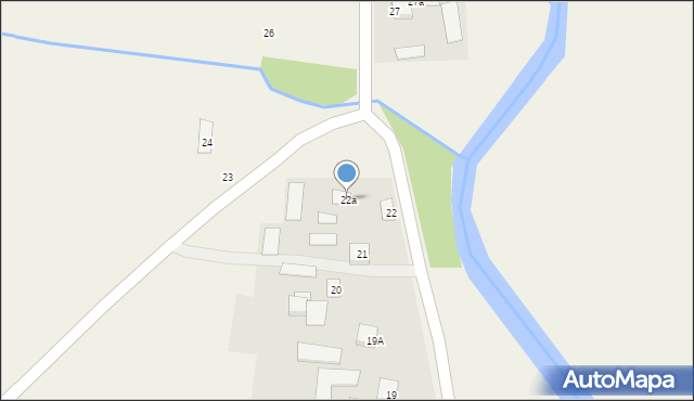 Wirkowice Pierwsze, Wirkowice Pierwsze, 22a, mapa Wirkowice Pierwsze