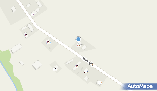 Wirwajdy, Wirwajdy, 14a, mapa Wirwajdy