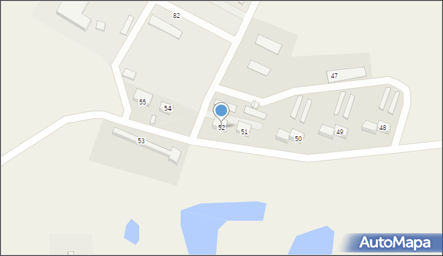Wiskitno, Wiskitno, 52, mapa Wiskitno