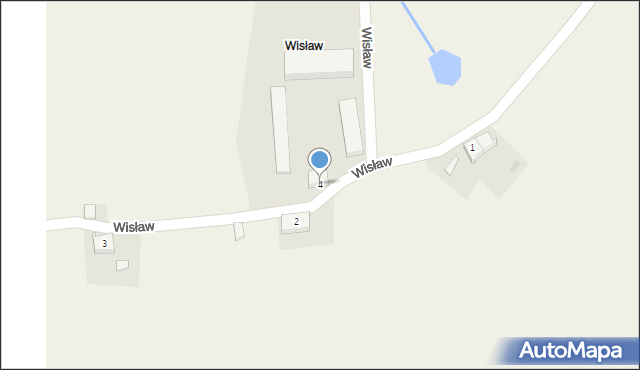 Wisław, Wisław, 4, mapa Wisław