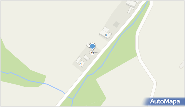 Wisłoczek, Wisłoczek, 23, mapa Wisłoczek