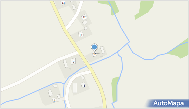 Wisłok Wielki, Wisłok Wielki, 10, mapa Wisłok Wielki