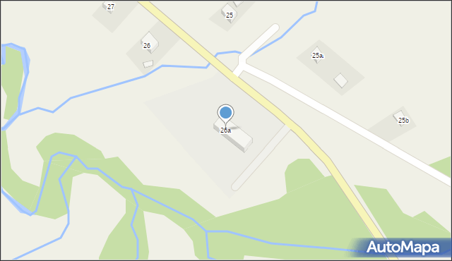 Wisłok Wielki, Wisłok Wielki, 26a, mapa Wisłok Wielki