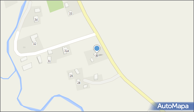 Wisłok Wielki, Wisłok Wielki, 30, mapa Wisłok Wielki