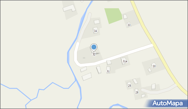 Wisłok Wielki, Wisłok Wielki, 32, mapa Wisłok Wielki