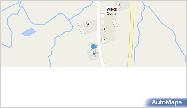 Wisłok Wielki, Wisłok Wielki, 3a, mapa Wisłok Wielki