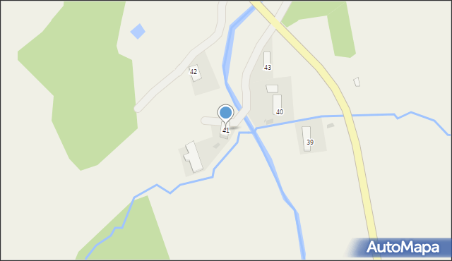 Wisłok Wielki, Wisłok Wielki, 41, mapa Wisłok Wielki