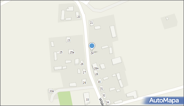 Wisłowiec, Wisłowiec, 24, mapa Wisłowiec