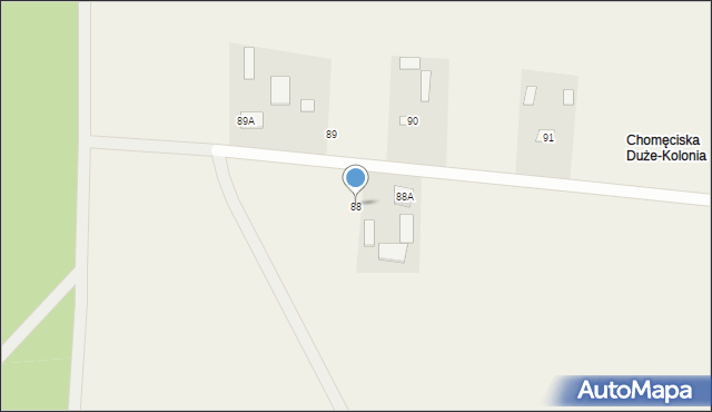 Wisłowiec, Wisłowiec, 88, mapa Wisłowiec