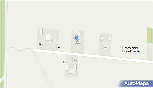 Wisłowiec, Wisłowiec, 90, mapa Wisłowiec