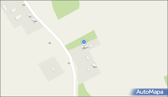 Wisłowiec, Wisłowiec, 95b, mapa Wisłowiec