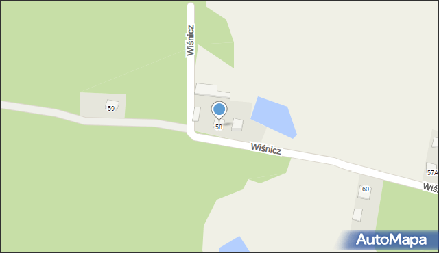 Wiśnicz, Wiśnicz, 58, mapa Wiśnicz