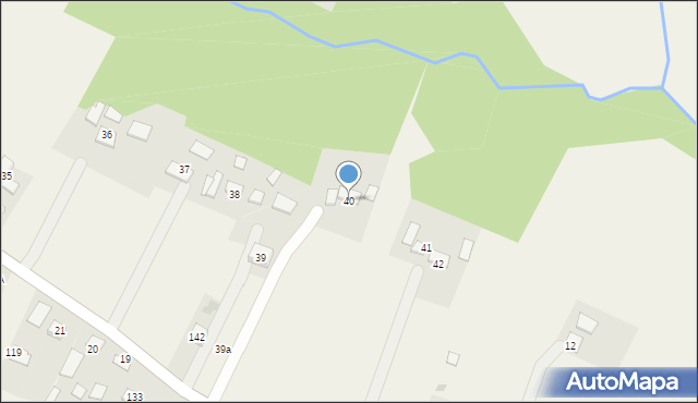 Wiśnicz Mały, Wiśnicz Mały, 40, mapa Wiśnicz Mały