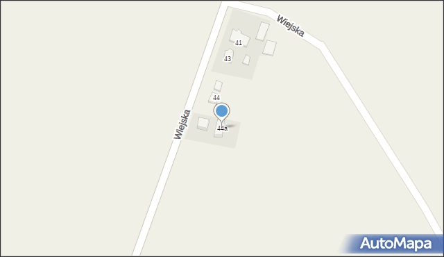 Wiśnicze, Wiejska, 44a, mapa Wiśnicze