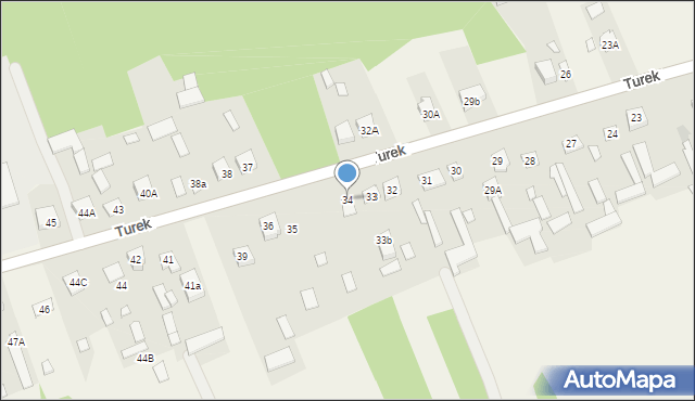 Wiśniew, Wiśniew, 34, mapa Wiśniew
