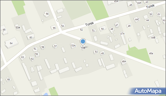 Wiśniew, Wiśniew, 53B, mapa Wiśniew