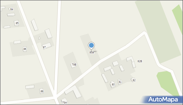 Wiśniew, Wiśniew, 80a, mapa Wiśniew