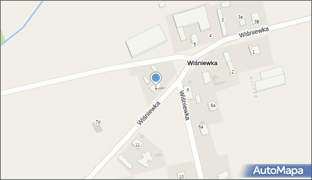 Wiśniewka, Wiśniewka, 7, mapa Wiśniewka