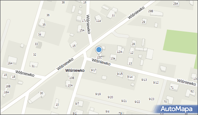 Wiśniewko, Wiśniewko, 12C, mapa Wiśniewko