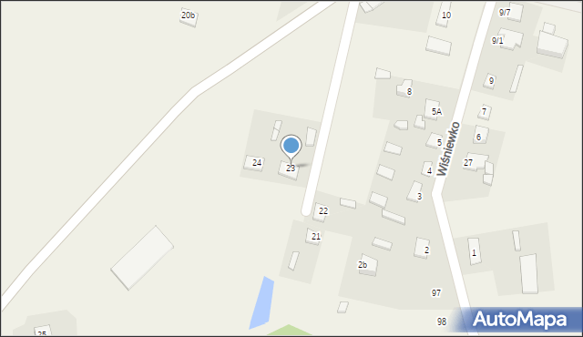 Wiśniewko, Wiśniewko, 23, mapa Wiśniewko