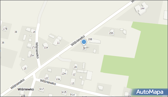 Wiśniewko, Wiśniewko, 29, mapa Wiśniewko