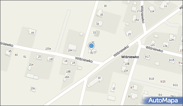 Wiśniewko, Wiśniewko, 31, mapa Wiśniewko