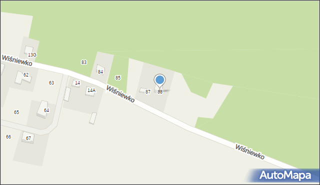 Wiśniewko, Wiśniewko, 88, mapa Wiśniewko