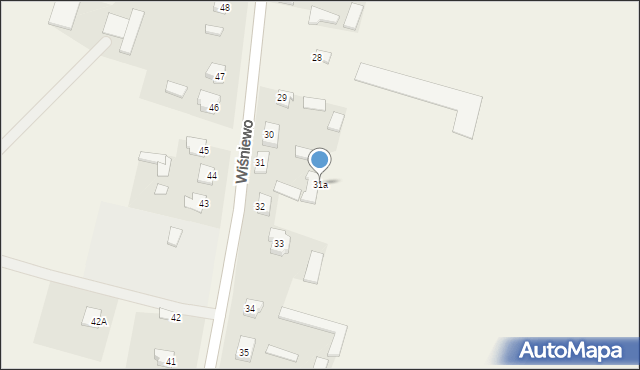 Wiśniewo, Wiśniewo, 31a, mapa Wiśniewo