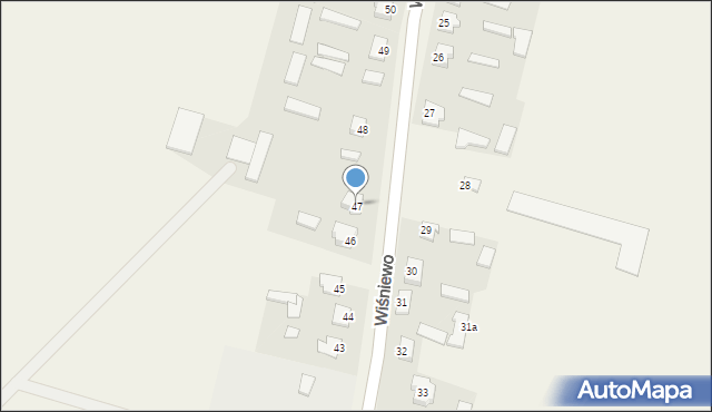 Wiśniewo, Wiśniewo, 47, mapa Wiśniewo