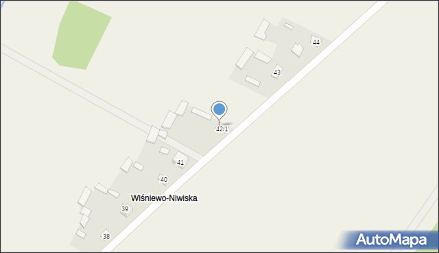 Wiśniewo, Wiśniewo, 42/2, mapa Wiśniewo