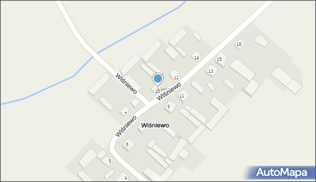 Wiśniewo, Wiśniewo, 10, mapa Wiśniewo
