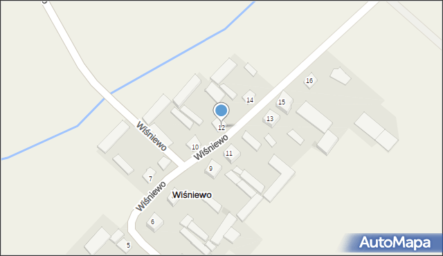 Wiśniewo, Wiśniewo, 12, mapa Wiśniewo