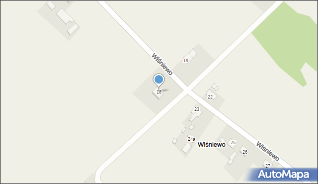 Wiśniewo, Wiśniewo, 18, mapa Wiśniewo