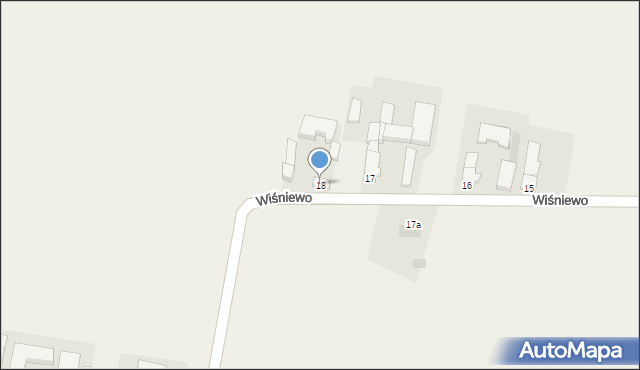 Wiśniewo, Wiśniewo, 18, mapa Wiśniewo