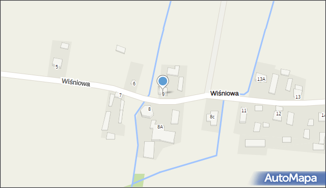 Wiśniowa, Wiśniowa, 9, mapa Wiśniowa