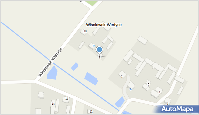 Wiśniówek-Wertyce, Wiśniówek-Wertyce, 8, mapa Wiśniówek-Wertyce