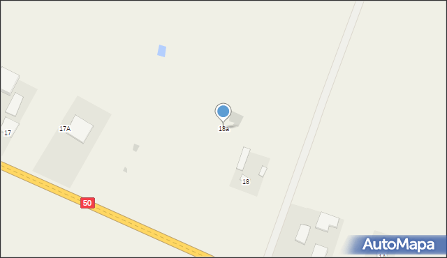 Witalówka, Witalówka, 18a, mapa Witalówka