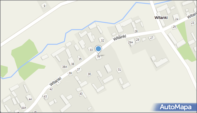 Witanki, Witanki, 34, mapa Witanki