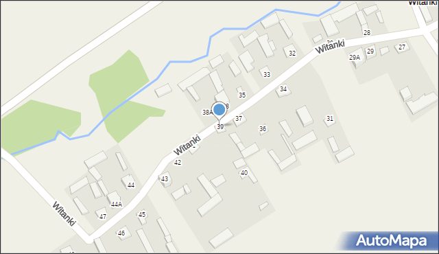 Witanki, Witanki, 39, mapa Witanki