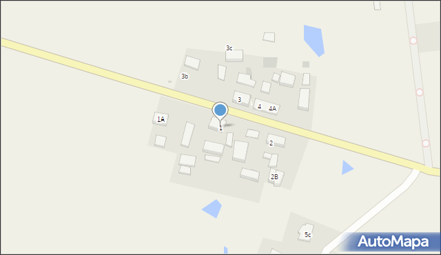 Witankowo, Witankowo, 1, mapa Witankowo