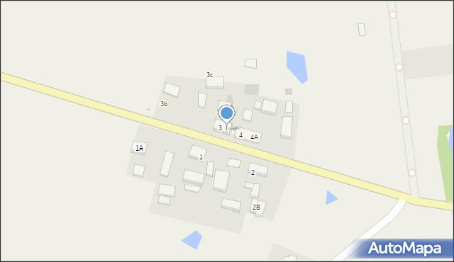 Witankowo, Witankowo, 3A, mapa Witankowo