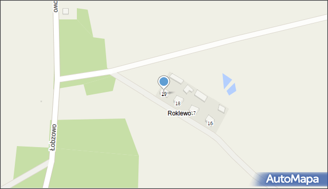 Witanowo, Witanowo, 19, mapa Witanowo
