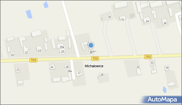 Witaszewice, Witaszewice, 28, mapa Witaszewice