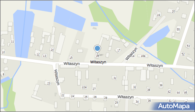 Witaszyn, Witaszyn, 16, mapa Witaszyn