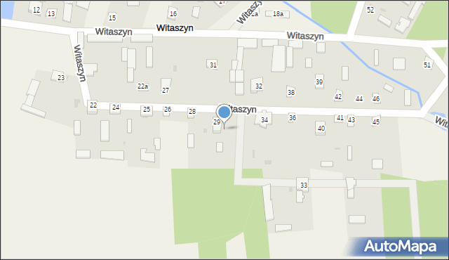 Witaszyn, Witaszyn, 30, mapa Witaszyn