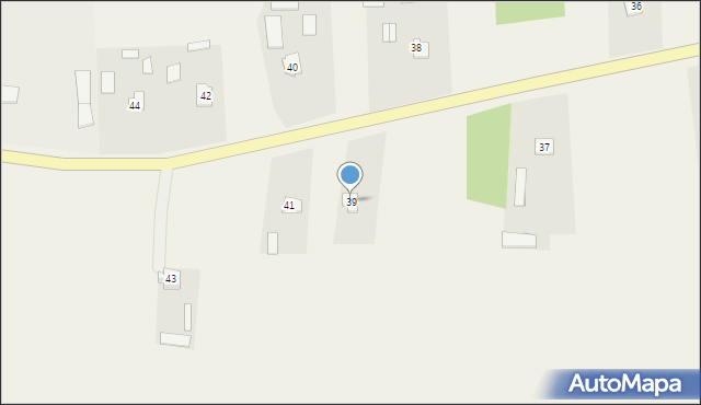 Witków, Witków, 39, mapa Witków