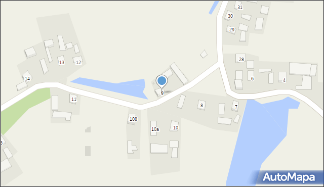 Witkowice, Witkowice, 9, mapa Witkowice