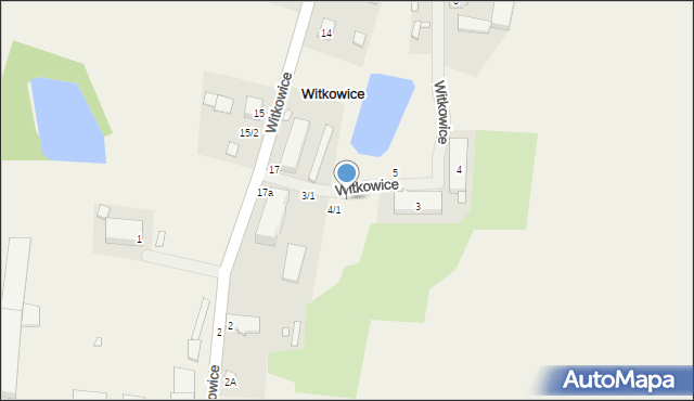 Witkowice, Witkowice, 4/4, mapa Witkowice