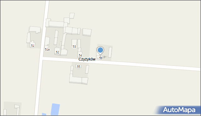 Witkowice, Witkowice, 56, mapa Witkowice